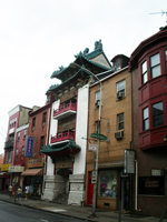 Some small shops on the street