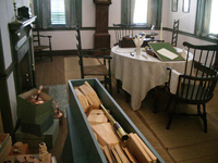 The room where Jefferson wrote the Declaration of Independence