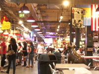 Reading market has dozens of food vendors serving everything from cheesesteak sandwiches to Thai